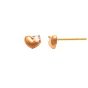 [롯데백화점]로이드 [GB] 미니 하트 큐빅 18K GOLD 귀걸이 LPFN1042G