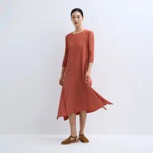 사이드 슬릿 A라인 5부 원피스_EPOPS025003