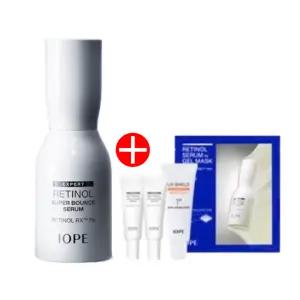 (리뉴얼)아이오페 레티놀 슈퍼 바운스 세럼 50ml(30ml+20ml)+선앰플 20ml+쌤플 1개