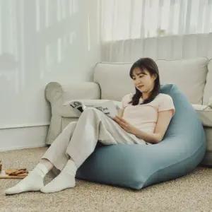 생활특권 빈백 100% 국내생산 대형 1인용 소파 쫀득 쇼파 KC인증