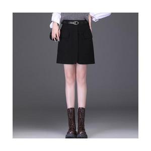 타노스여자 데일리룩 반바지 키작 KUK3 A 언발란스 짧은 자 와이드 빅사이즈팬츠 스커트 연기