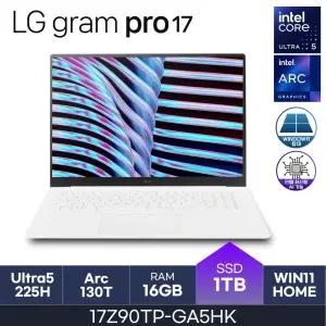 LG 17인치 노트북 17Z90TP-GA5HK 울트라5 W11Home ( 16GB / N 1TB ) HMC