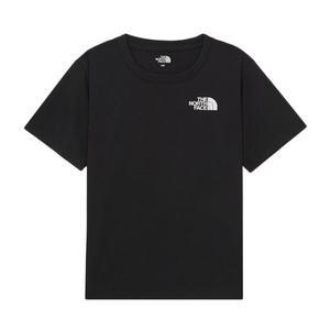 키즈 리커버리 반팔 라운드 티 NT7UR07T_BLK