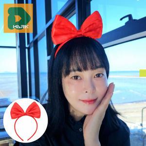 백설공주머리띠 생일 헤어 놀이 장식 왕리본 유튜버 크리스마스 밴드 공원 졸업 머리띠 할로윈 사진 파티