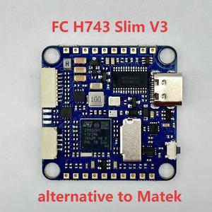 FC H743 SLIM 대체품 FPV V3 30.5X30.5MM 드론용 컨트롤러 DIY STM32H743VIT6 IN 비행 BEC MATEK ARDU ICM20602
