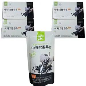 오하루 자연가득 서리태 맷돌 두유 180ml 80팩 국내산 검은콩 (1srr)