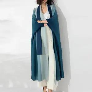 [PLEATS] 일레 그라데이션 플리츠 코트