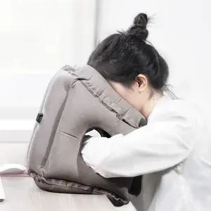 안면 베개 낮잠 장비 기차 쿠션 배게 여행 에어 엎드려 자는 비행기
