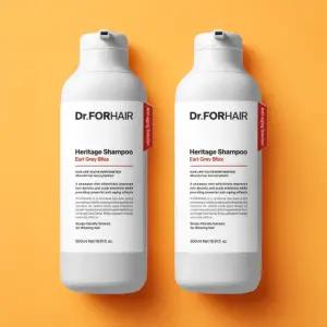닥터포헤어 두피강화 샴푸 모발밀도강화 헤리티지 샴푸 얼그레이 블리스 500ml 2개