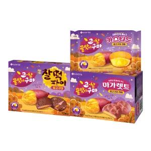 꿀고구마 카스타드+찰떡파이+마가렛트176g