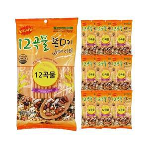 놀부 12곡물 쫀D기 200g 10개입 1박스 쫀드기 무
