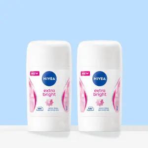 [니베아]니베아 데오드란트 스틱 엑스트라 브라이트 50ml X 2개