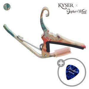 Kyser 카포 Indigo-Dyeing(단청) /카이저 x 고퍼우드 콜라보 카포