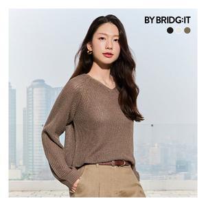 바이브리짓 25SS 크로셰 V넥 풀오버 3종 803141