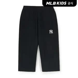 [MLB키즈 공식] 베이직 스포티브 트리코트 7부 조거팬츠 NY (Black) 7ASMB0653-50BKS