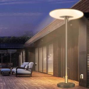 태양광 정원 가로등 이동식 216개 폴 LED 이동식 조명 UFO 2m 야외 기둥