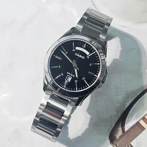 정식AS 카시오 데이데이트 아날로그 손목 시계 MTP-1370D-1A1VDF
