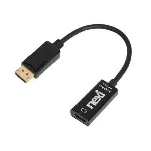 DP to HDMI 컨버터 오디오지원 노트북 PC 모니터 미러링 화면복제 확장변환기젠더 NXC067