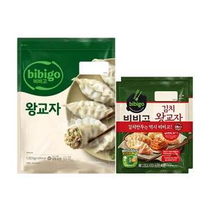 [CJ] 비비고 왕교자 1.05kg, 1개 + 김치왕교자 420g, 2입, 1개