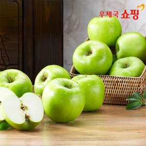 [우체국쇼핑] 25년 햇사과 아오리 2kg 가정용 풋사과/ 2박스 구입시 4.5kg발송