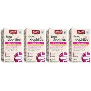 4개 Jarrow Formulas 자로우포뮬러스 여성유산균 펨도피러스 50억 60정
