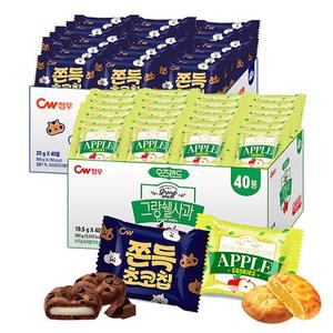 청우 쫀득초코칩800g+그랑쉘사과780g