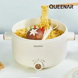 퀸나 크리미 멀티쿠커 라면 멀티포트 전기냄비 2L