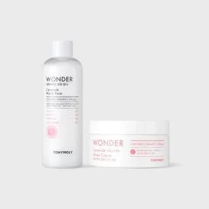 원더 세라마이드 모찌 수분세트(토너500ml,크림300ml)
