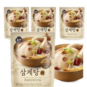 올반 삼계탕 정 900g X 4팩