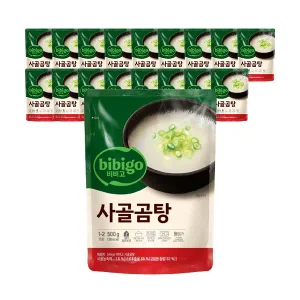 [CJ] 비비고 사골곰탕 500g, 18개