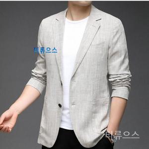 남성 여름 마이 간절기 빅사이즈 블레이저 남자블레이저 양복 티류으스