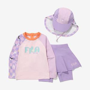 [KIDS] TD 아쿠아 여아 래쉬가드 세트 (FK2SWG2A03F_LPM)