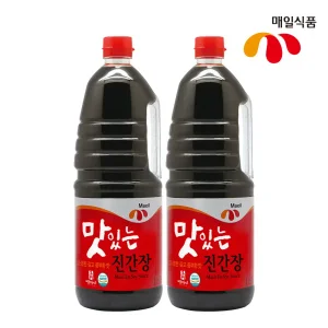 [매일식품] 매일 맛있는 진간장 1.8l 2병