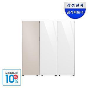 [으뜸효율]삼성전자 비스포크 3도어 김냉세트 냉장고 RR40C7905AP+RZ34C7905AP+RQ34C7