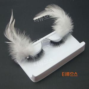 발레 밸리댄스 무대 공연 메이크업 백조 깃털 속눈썹 티류으스