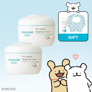 [궁중비책 x 몰티즈] 프리뮨 모이스처 크림 180ml x2개