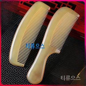 천연 경적 빗 정전기 방지 버팔로 미세 치아 모발 두피 건강 티류으스