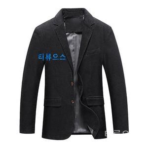 캐주얼 멋쟁이 남양복 코듀로이 순면 스몰 슈트 남판 트렌디 코트 티류으스