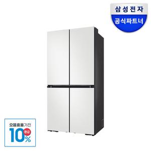 [으뜸효율] 삼성전자 비스포크 키친핏 냉장고 4도어 1등급 RM70F64R1A 올코타화이트