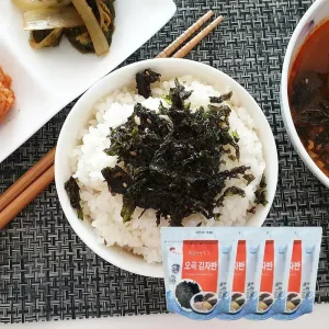 [최종 7,940] 권여사 밥도둑 오곡 김자반 40g, 4봉