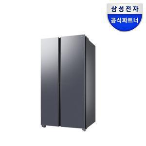 삼성전자 양문형 냉장고 RS84DG5022B4 AI절약모드 메탈쿨링 852리터 젠틀블랙