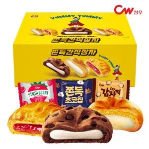 청우 쫀득간식상자 671g(33봉) 인기3종 총집합 / 신상 감자떡쿠키 / 우리찹쌀모나카 5