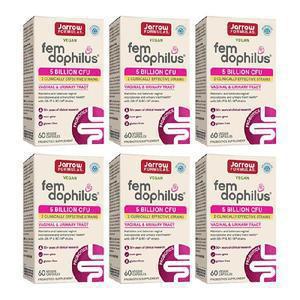 6개 Jarrow Formulas 자로우포뮬러스 여성유산균 펨도피러스 50억 60정