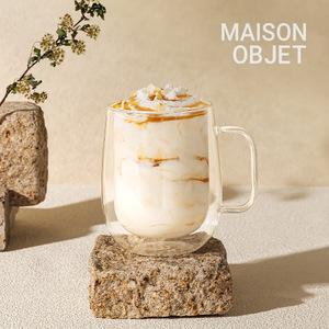 몬즈 더블월 내열유리 이중컵 피에노 500ml