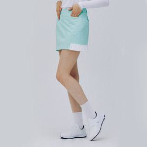 [엘르골프] 여성 밑단 플리츠 큐롯 스커트 _6I41856