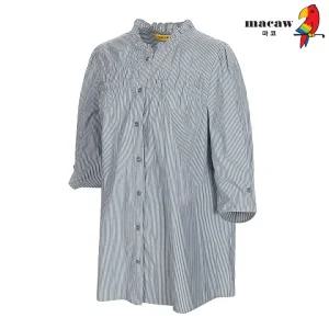(여성)스트라이프 디자인 블라우스_MMW2WS04