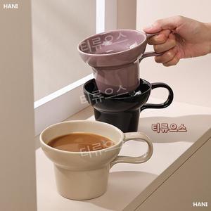 전참시 이영자컵 도자기 커피컵 세라믹 보온병 머그컵 티류으스