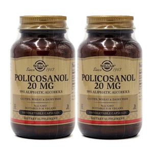 2개 솔가 폴리코사놀 20 mg 100 베지캡슐 영양제 Solgar
