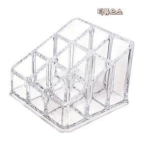DIY 크리스탈 에폭시 수지 몰드 장식 사각 나인스퀘어 립스틱 보관함 실리콘 몰드 티류
