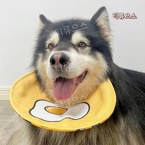 애견 침받이 스카프 반려견 턱받이 목도리 방울 중대형견 애완견 자이언트 여름침흘림